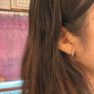 TOPANGA Jewelry　シューティングスターピアス　シルバー　ジュエリー　リング　フープピアス　シンプル　ユニセックス　メンズ　メール便　レディース　ギフト