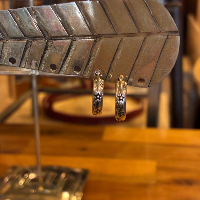 TOPANGA Jewelry Stardust Earrings, Silver, Jewelry, Ring, Hoop Earrings, Simple, Unisex, Men's, Women's, Gift, Ships by Mail