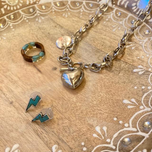 TOPANGA Jewelry　ボヘミアンターコイズピアス　THUNDER　ジュエリー　キャッチ　boho　ギフト　プレゼント