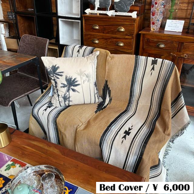 TOPANGA Homefurnishing Tribal Throwket B 130×160cm Beige