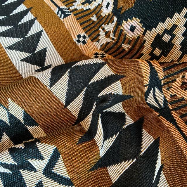 TOPANGA Homefurnishing Tribal throwket E 130×160cm Brown