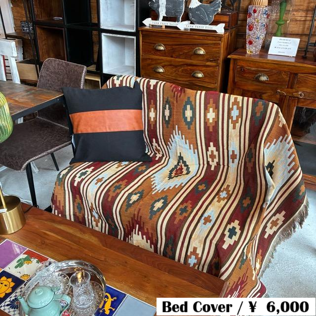 TOPANGA Homefurnishing Tribal throwket F 130×160cm Red