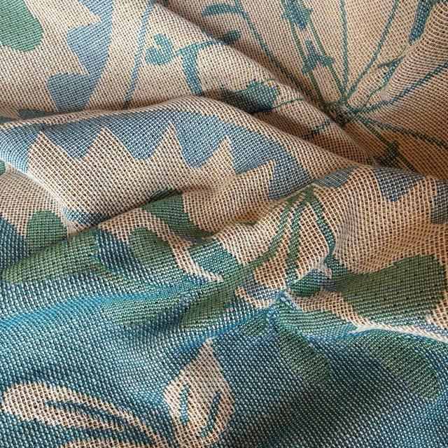 TOPANGA Homefurnishing Bohemian throwket A 130×160cm Blue