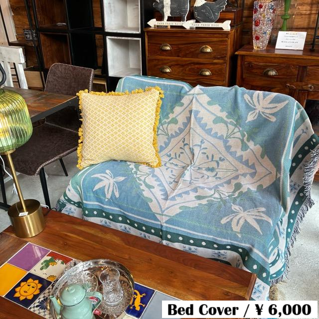 TOPANGA Homefurnishing Bohemian throwket A 130×160cm Blue