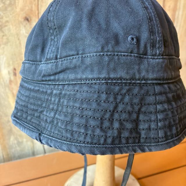 TOPANGA Accessory　ウォッシュドミニマムバケットハット　ブラック　ファッション　帽子　ハット　キャップ　ストリート　古着　ユーズド　サファリハット
