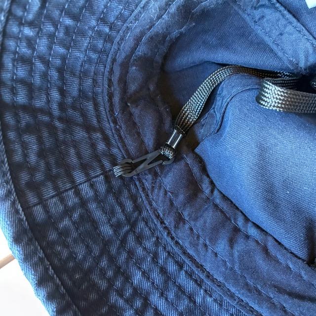 TOPANGA Accessory　ウォッシュドミニマムバケットハット　ネイビー　ファッション　帽子　ハット　キャップ　ストリート　古着　ユーズド　サファリハット