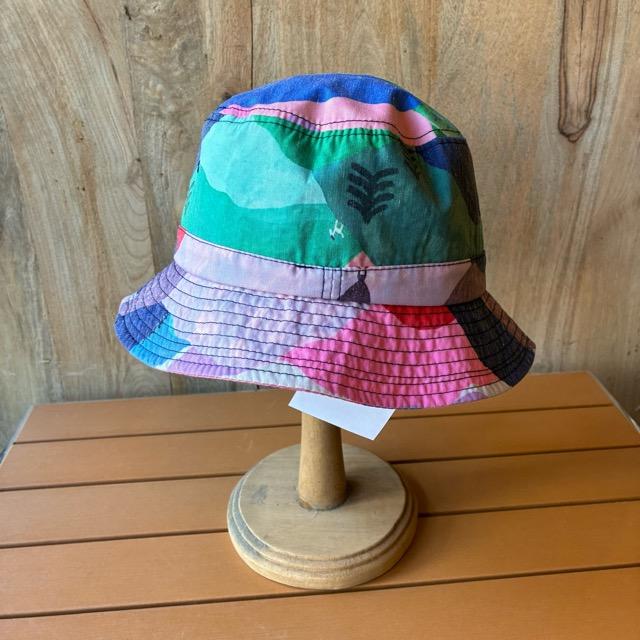 TOPANGA Accessory　ランドスケープパステルバケットハット　グリーン　ファッション　帽子　ハット　キャップ　ストリート　古着　ユーズド　サファリハット