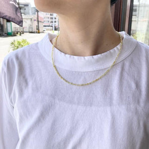 TOPANGA Jewelry　ミニジェムネックレス　イエローオパール　チョーカー　ナチュラルストーン　天然石　パワーストーン　ペンダント　ギフト　