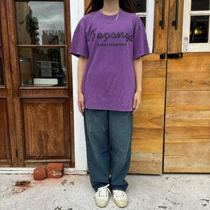 TOPANGA Lady's TOPANGA FIRECOUNTRY Pigment dyed T-shirt PURPLE TIKI SML XL