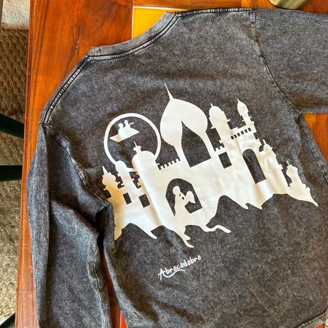 TOPANGA Lady's　TOPANGA FIRECOUNTRY Pigment dyed long sleeve T-shirt BLACK Abracadabra S M L XL