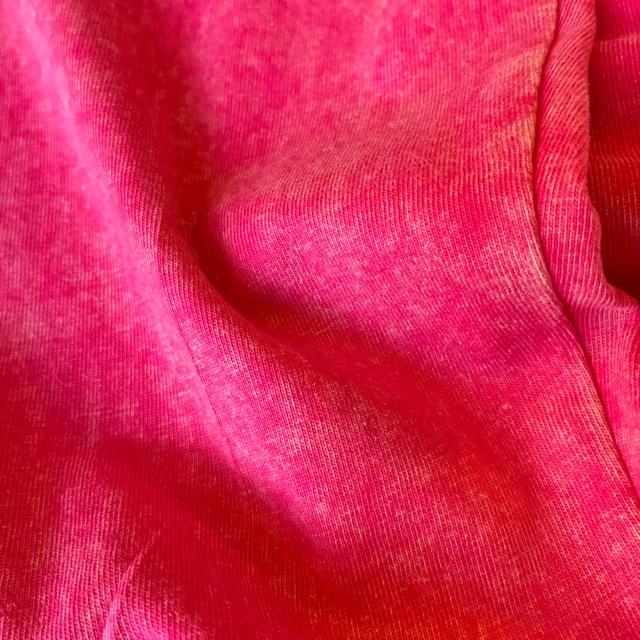 TOPANGA Lady's　TOPANGA FIRECOUNTRY Pigment dyed long sleeve T-shirt PINK Mermaid S M L XL