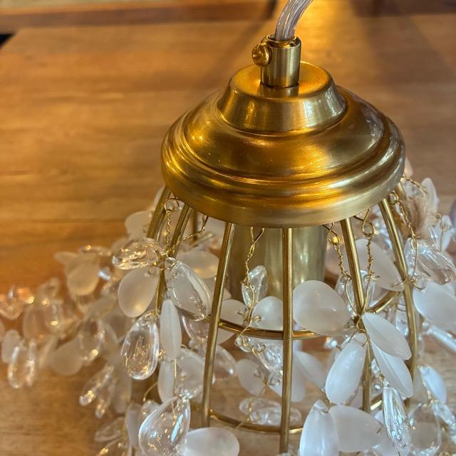TOPANGA Lighting　ウォータードロップガラスランプ　吊照明　照明器具　カウンター　カフェ　レトロ　ペンダントランプ　シャンデリア　ジェリーフィッシュ