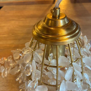 TOPANGA Lighting　ウォータードロップガラスランプ　吊照明　照明器具　カウンター　カフェ　レトロ　ペンダントランプ　シャンデリア　ジェリーフィッシュ