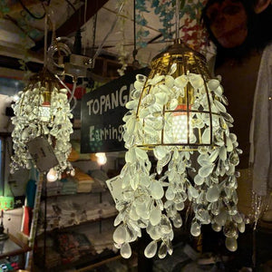 TOPANGA Lighting　ウォータードロップガラスランプ　吊照明　照明器具　カウンター　カフェ　レトロ　ペンダントランプ　シャンデリア　ジェリーフィッシュ