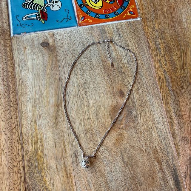 TOPANGA Jewelry　ボスサイドスマイルペンダントネックレス　カジュアル　ショートネックレス　チャーム　ペンダント　チェーン　フォーマル　シルバー925