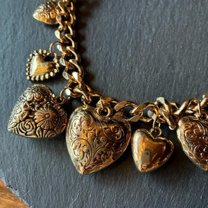 TOPANGA Jewelry　チャビーハートカラビナネックレス　ゴールド　シンプル　チェーンのみ　ショートネックレス　ペンダント　ギフト