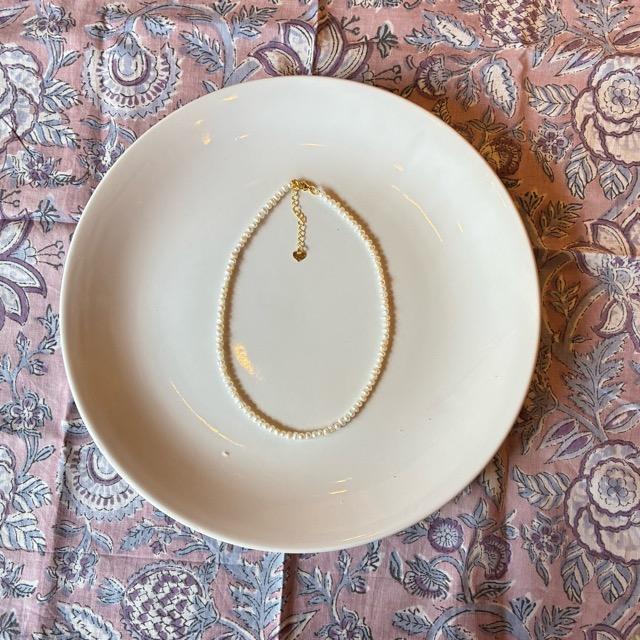 TOPANGA Jewelry　ナチュラルパールネックレス　パール　ネックレス　チョーカー　真珠　冠婚葬祭　カジュアルコーデ　