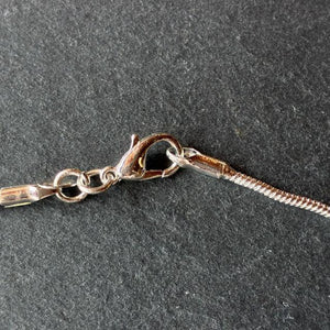 TOPANGA Jewelry　Snake chain silver necklace　40cm
