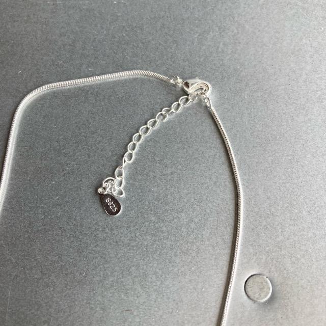 TOPANGA Jewelry　ボール＆サークルバランスシルバーネックレス　ペンダントトップ　シンプル　シルバー925　ペンダント　ギフト