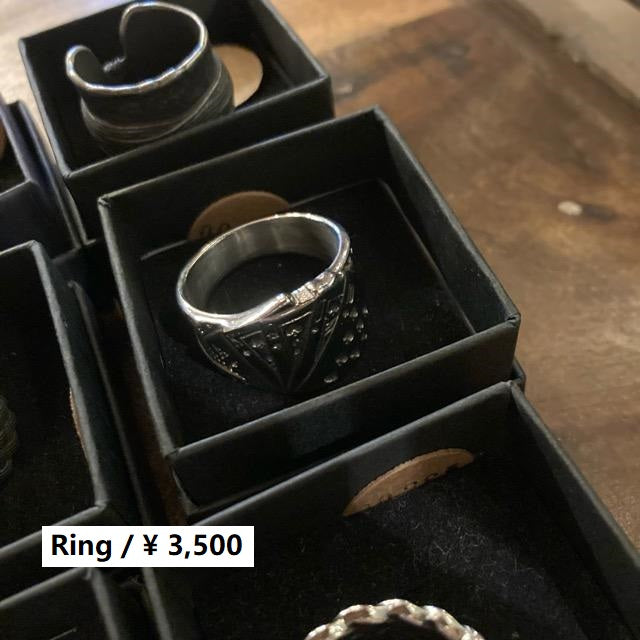 TOPANGA Jewelry 　トランプリング　シルバー　30号　ファッション　アクセサリー　ジュエリー　ストールリング　小物　プレゼント　メンズ　レディース　ギフト