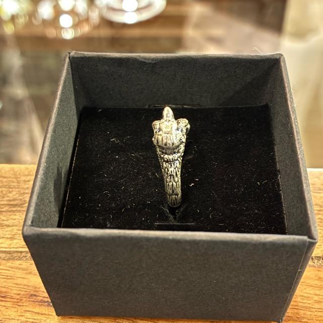 TOPANGA Jewelry 　アニマルリング　ゴールデンレトリーバー　12号　シルバー　指輪　アクセサリー　ジュエリー　小物　プレゼント　メンズ　レディース　ギフト