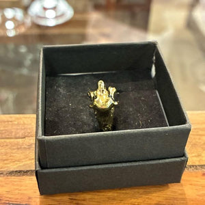 TOPANGA Jewelry 　アニマルリング　ラブラドールレトリバー　17号　ゴールド　指輪　アクセサリー　ジュエリー　小物　プレゼント　メンズ　レディース　ギフト