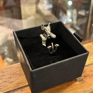 TOPANGA Jewelry 　アニマルリング　グレートデン　14号　シルバー　指輪　アクセサリー　ジュエリー　小物　プレゼント　メンズ　レディース　ギフト