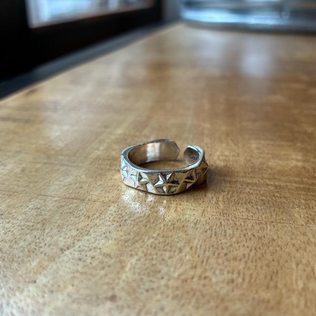 TOPANGA Jewelry 　バンプスターリング　15号　指輪　アクセサリー　ジュエリー　プレゼント　シンプル　植物　ヴィンテージ　アンティーク