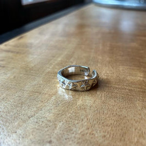 TOPANGA Jewelry 　バンプスターリング　15号　指輪　アクセサリー　ジュエリー　プレゼント　シンプル　植物　ヴィンテージ　アンティーク
