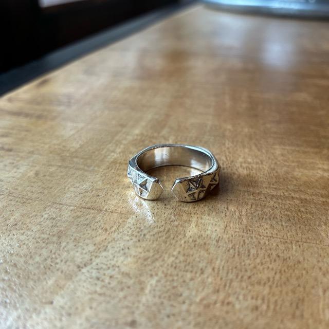 TOPANGA Jewelry 　バンプスターリング　15号　指輪　アクセサリー　ジュエリー　プレゼント　シンプル　植物　ヴィンテージ　アンティーク