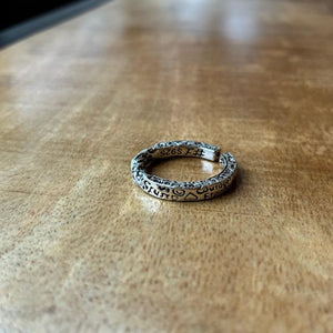 TOPANGA Jewelry 　ドゥ―ドルツイストリング　14号　指輪　アクセサリー　ジュエリー　プレゼント　シンプル　植物　ヴィンテージ　アンティーク