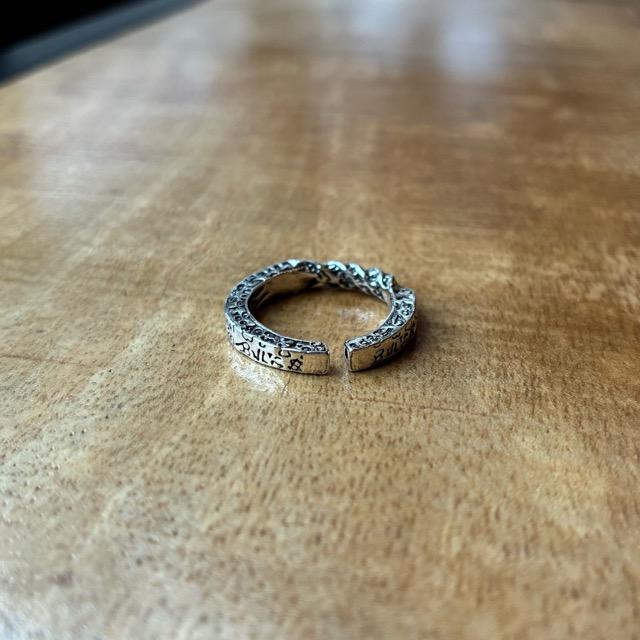 TOPANGA Jewelry 　ドゥ―ドルツイストリング　14号　指輪　アクセサリー　ジュエリー　プレゼント　シンプル　植物　ヴィンテージ　アンティーク