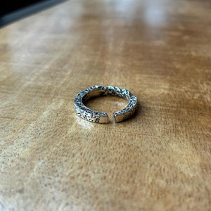 TOPANGA Jewelry 　ドゥ―ドルツイストリング　14号　指輪　アクセサリー　ジュエリー　プレゼント　シンプル　植物　ヴィンテージ　アンティーク