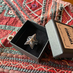 TOPANGA Jewelry 　スターフィッシュリング　13号　指輪　アクセサリー　ジュエリー　プレゼント　シンプル　ヴィンテージ　アンティーク　S925