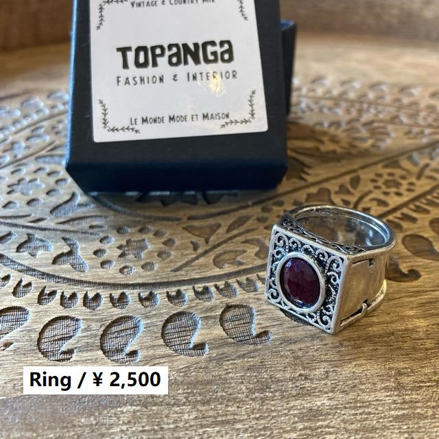 TOPANGA Jewelry 　シークレットリング　24号　25号　指輪　アクセサリー　ジュエリー　小物　プレゼント　メンズ　レディース　ギフト