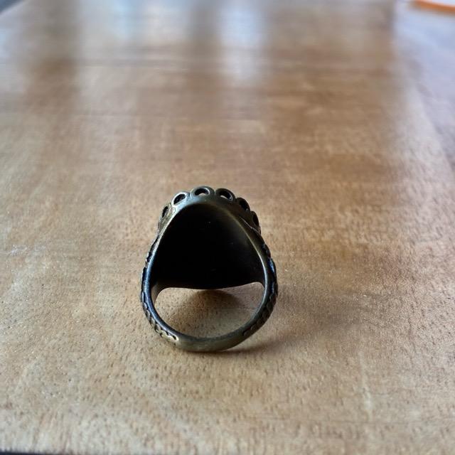 TOPANGA Jewelry　Cat Relief Ring Size 12　