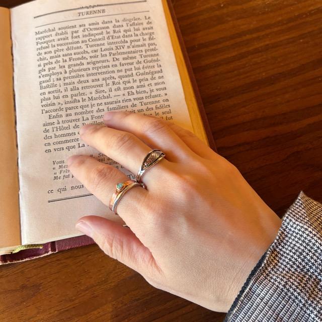 TOPANGA Jewelry　Fish print Ring Size 13