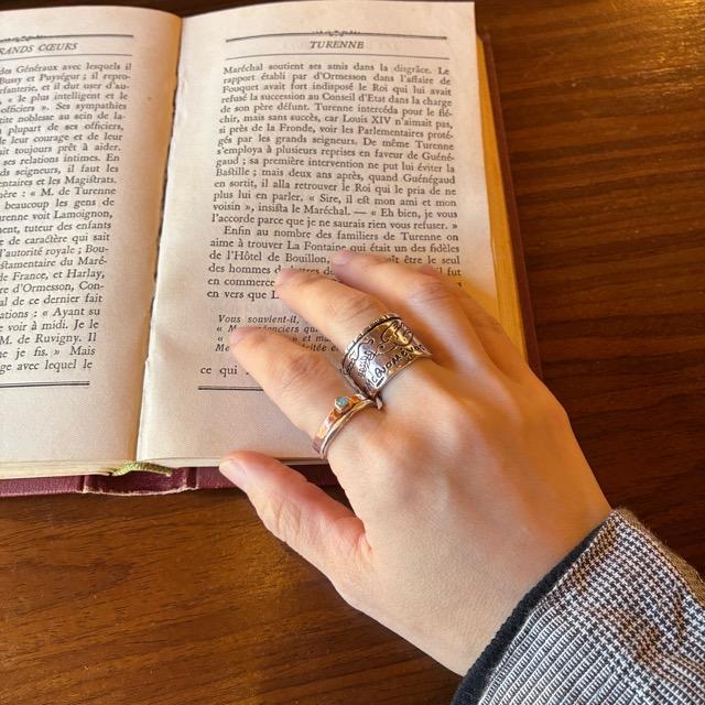 TOPANGA Jewelry　Dove of peace ring Size 11 silver925 s925