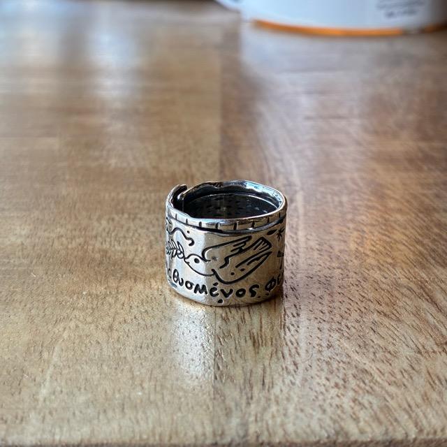 TOPANGA Jewelry　Dove of peace ring Size 11 silver925 s925