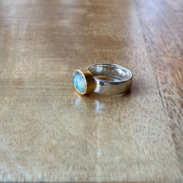 TOPANGA Jewelry Cubic zirconia ring Blue Size 11