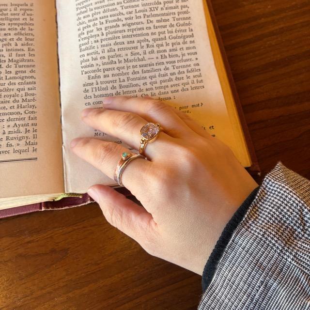 TOPANGA Jewelry　Cubic zirconia ring Pink Size 11 12