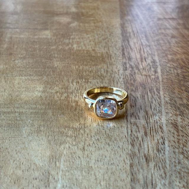 TOPANGA Jewelry　Cubic zirconia ring Pink Size 11 12