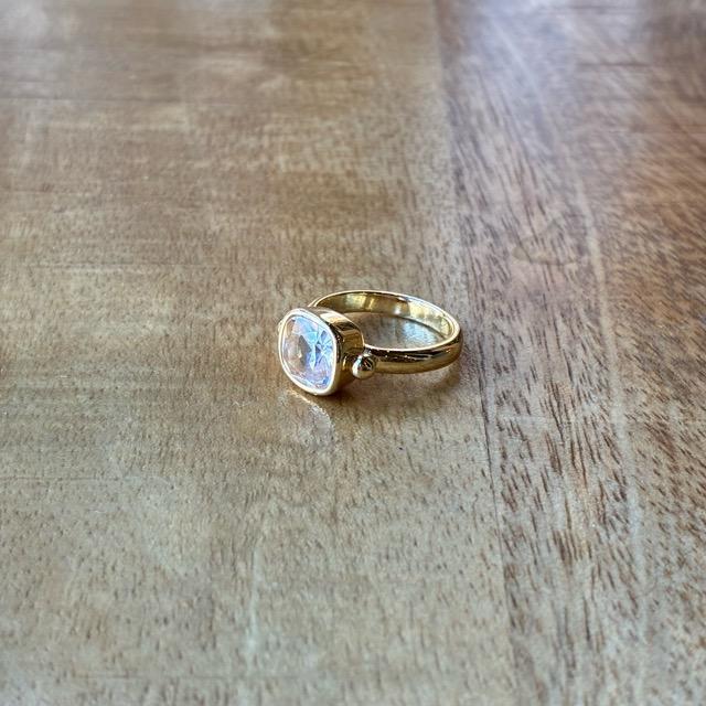 TOPANGA Jewelry　Cubic zirconia ring Pink Size 11 12