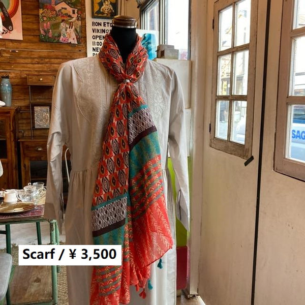 TOPANGA Accessory スムースタッセルビッグストール Primitive