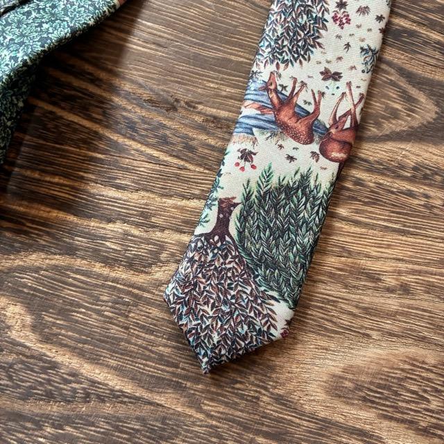 TOPANGA Accessory ヘリテージタイ　サバンナ　ベージュ　ネクタイ　プレゼント　フォーマル　カジュアル　スーツ　メール便　クラシック　ヴィンテージ　