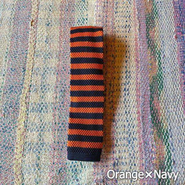 TOPANGA Accessory　Border Knit Tie　6type　