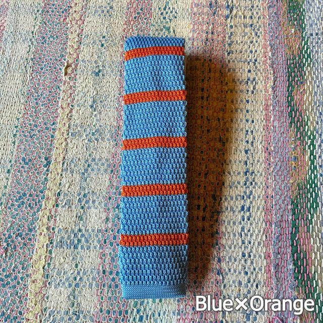 TOPANGA Accessory　Border Knit Tie　6type　