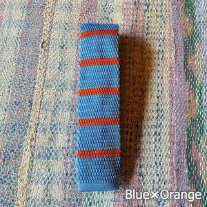 TOPANGA Accessory　Border Knit Tie　6type　