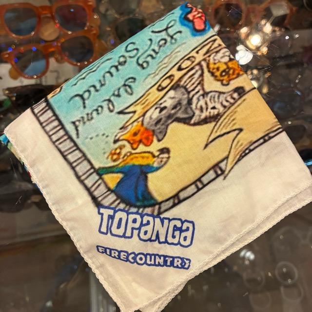 TOPANGA accessory TOPANGA FIRECOUNTRY Bandana NEW YORK CITY White