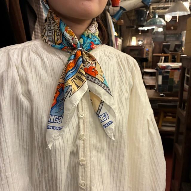 TOPANGA accessory TOPANGA FIRECOUNTRY Bandana NEW YORK CITY White